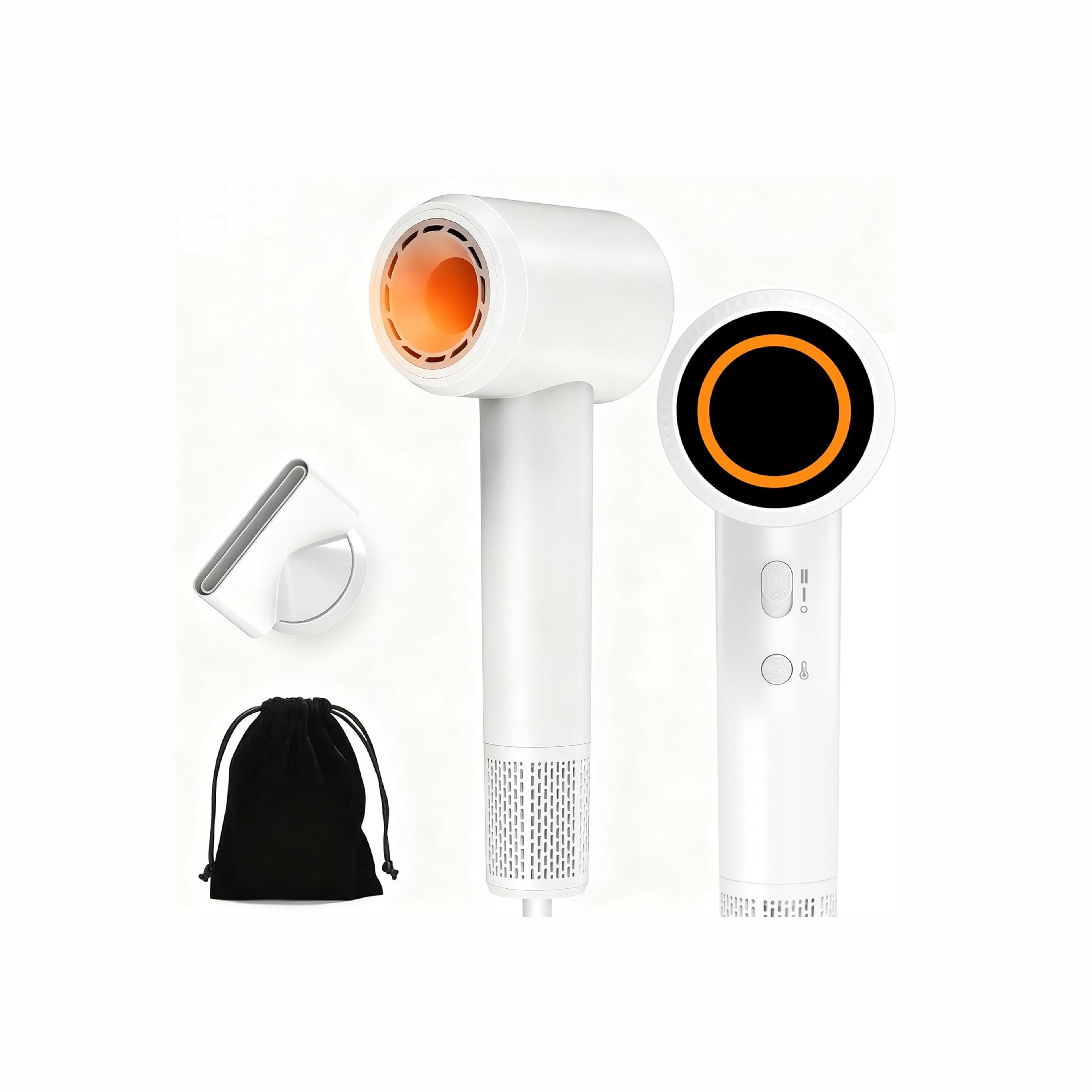 Hair Dryer, 3 Min Fast Drying-160000 RPM（white）-only for Japan